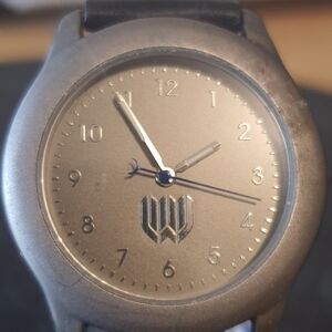 2FOR$20😃Silver/Grey Leather Men's Watch